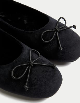 Fur lined ballerina slippers new arrivals