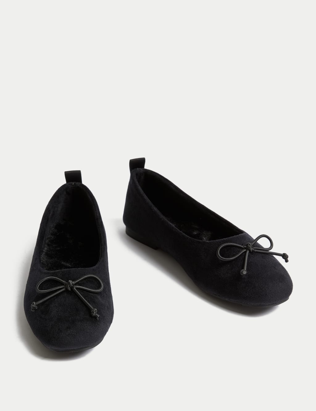 Fleece lined ballet flats hot sale