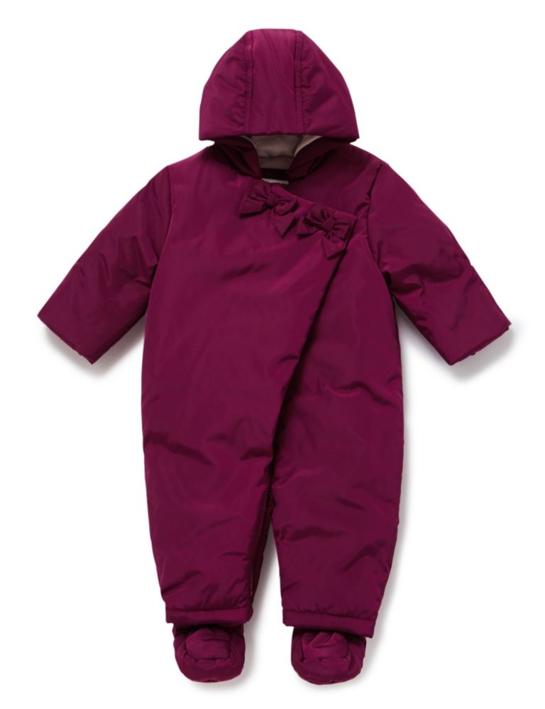 Bow Hooded Snowsuit 1 of 4