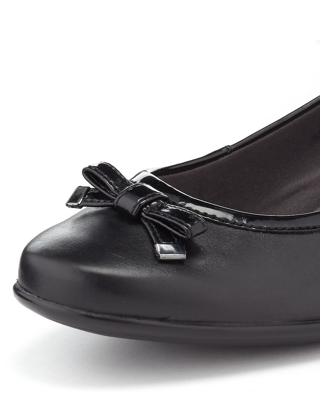 Bow Wedge Ballerina Shoes 5 of 5
