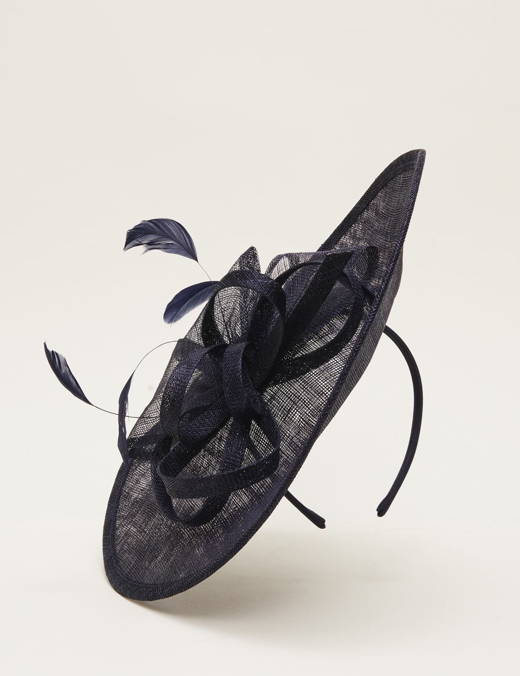 Bow and Feather Fascinator Phase Eight M&S