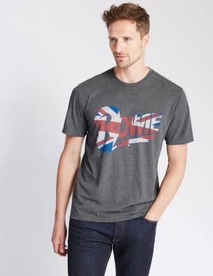m&s bowie t shirt