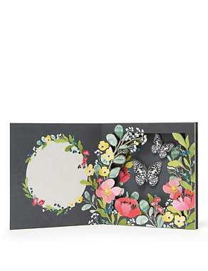 Boxed 3D Floral Design Birthday Card Image 2 of 5