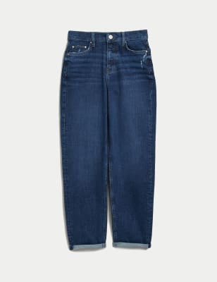 ankle length boyfriend jeans