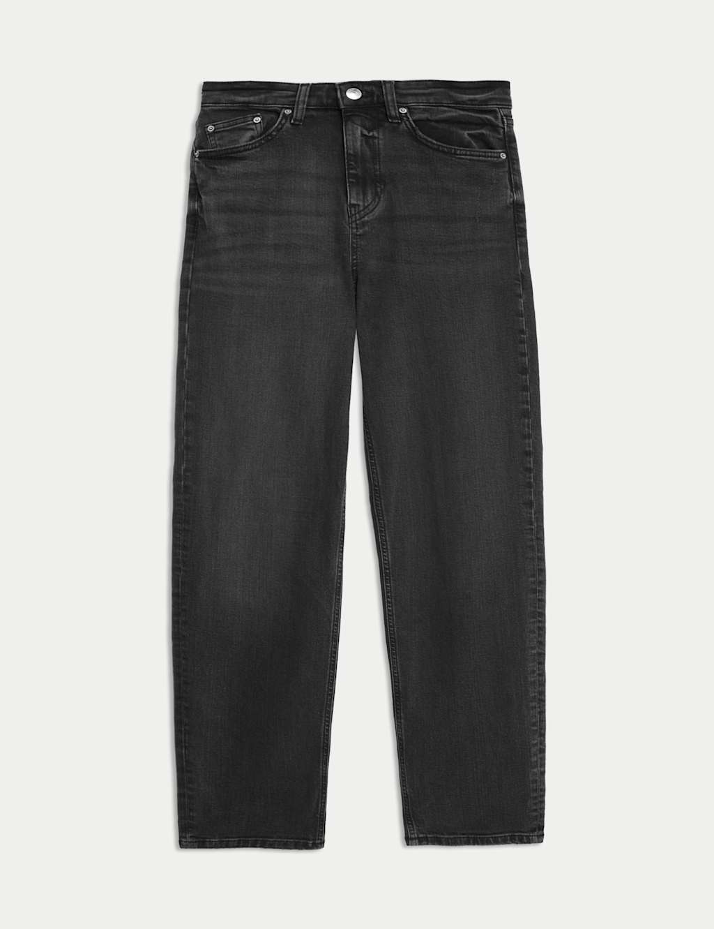 Black high rise boyfriend jeans 2025