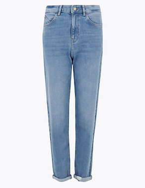 Boyfriend Jeans with Stretch Image 2 of 5