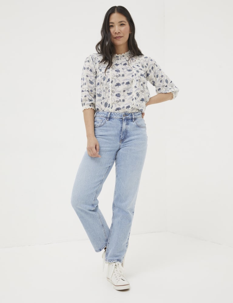 Boyfriend Mid Rise Jeans FatFace M S