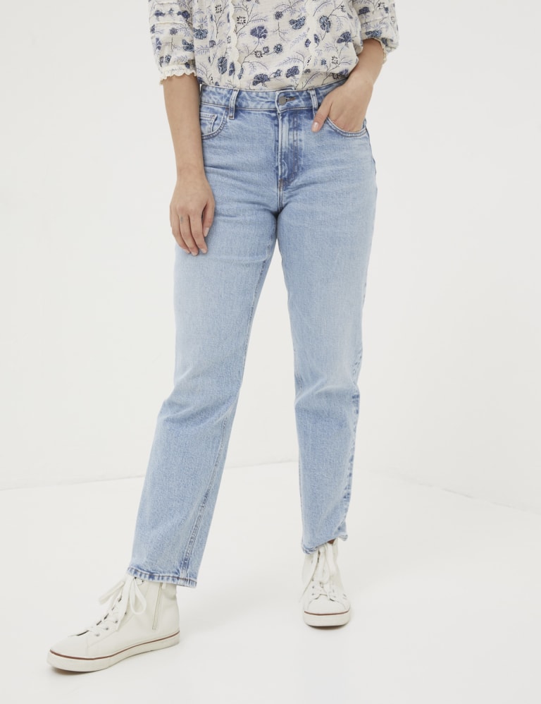 Boyfriend Mid Rise Jeans 3 of 5