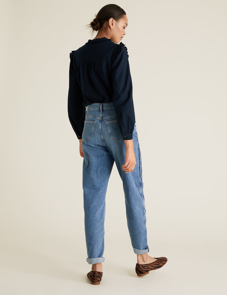 Boyfriend Side Detail Jeans M S Collection M S