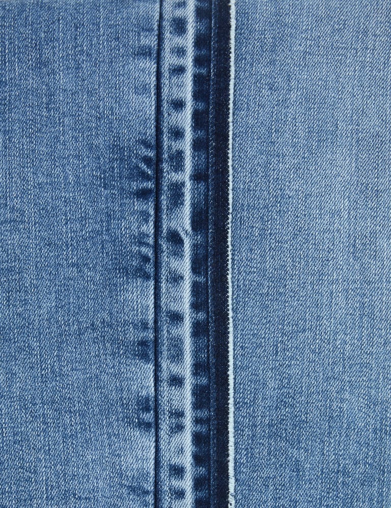 Boyfriend jeans with side stripe discount