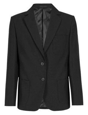 Boys' Crease Resistant Longer Length Blazer with Stormwear™ (Older Boys) Image 2 of 4