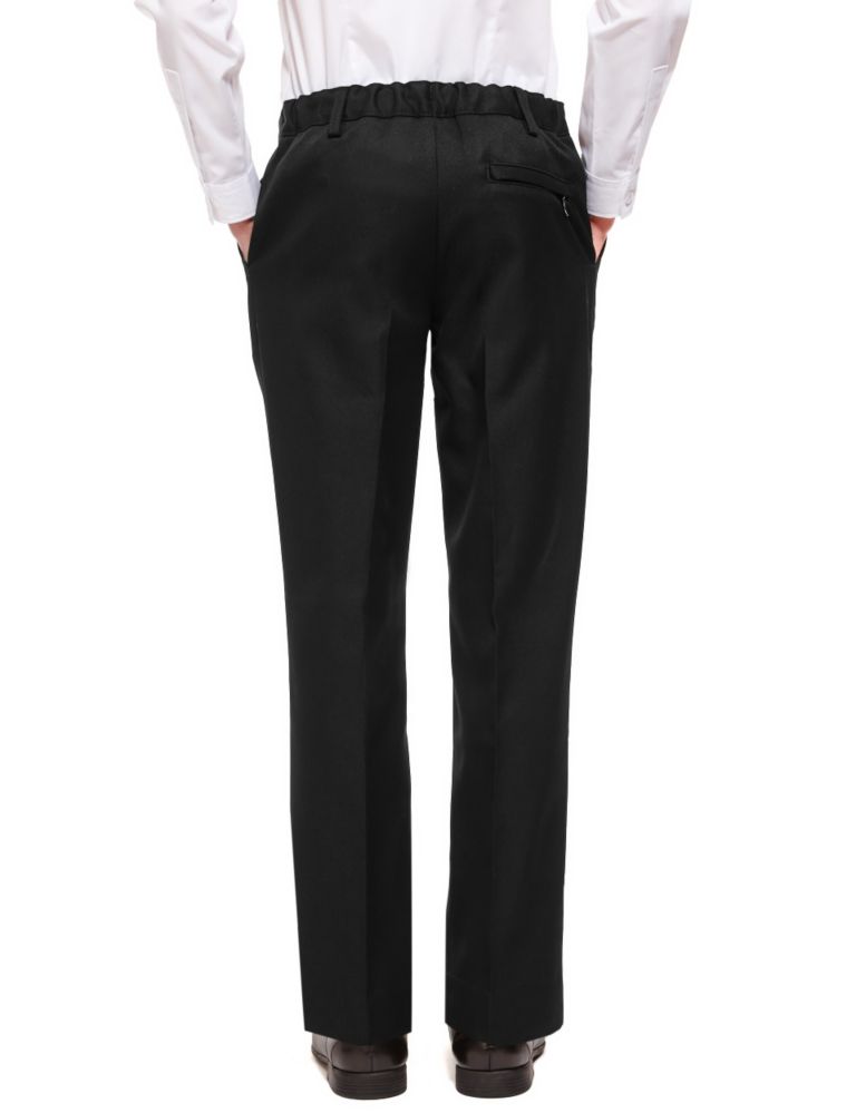 Boys' Pleat Front Trousers with Supercrease™ in Shorter & Longer Lengths with Stormwear+™ 3 of 9