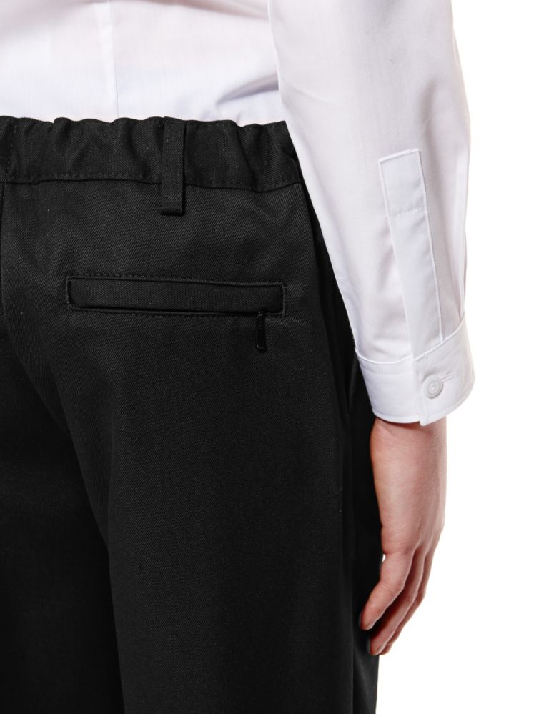 Boys' Pleat Front Trousers with Supercrease™ in Shorter & Longer Lengths with Stormwear+™ 5 of 9