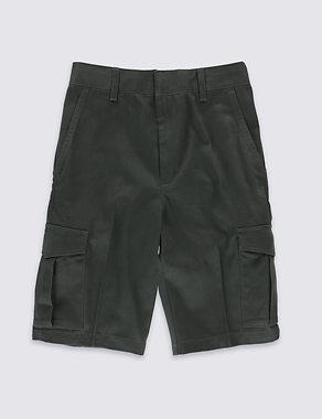 Boys' Pure Cotton Shorts with Skin Kind™ Image 2 of 3