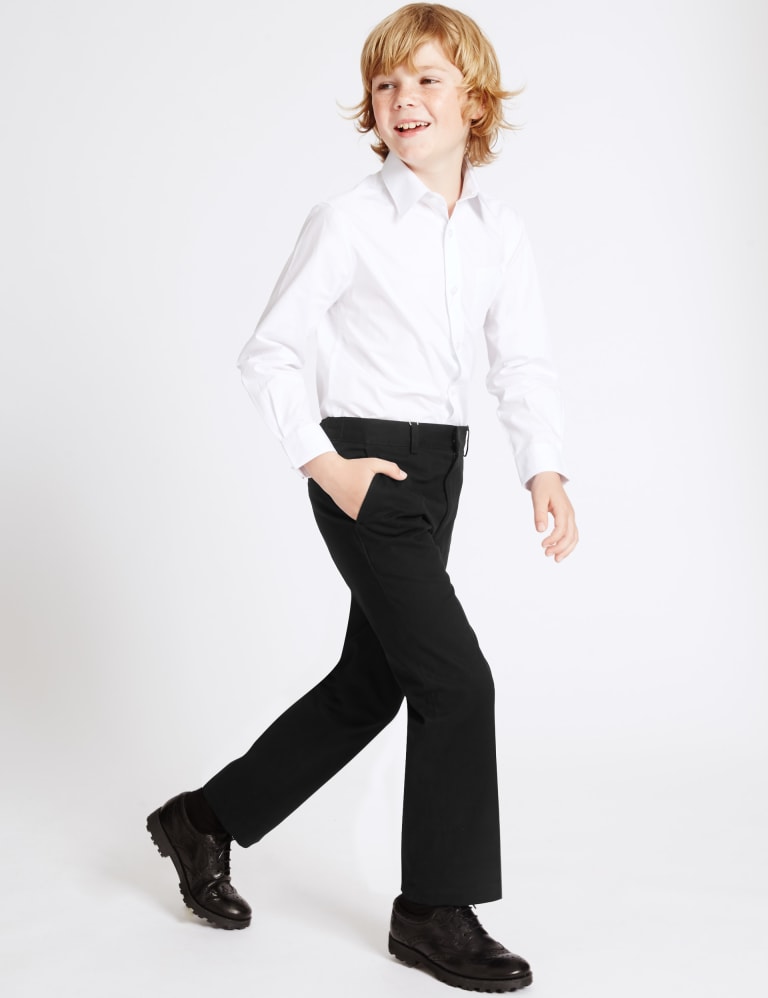 Marks and spencer school trousers online