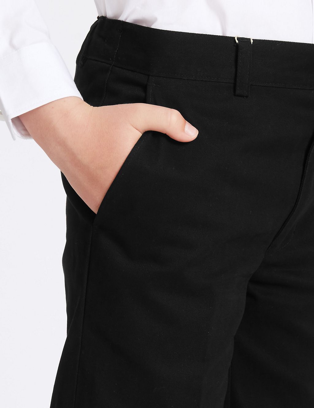 Boys' Pure Cotton Skin Kind™ School Trousers 5 of 6