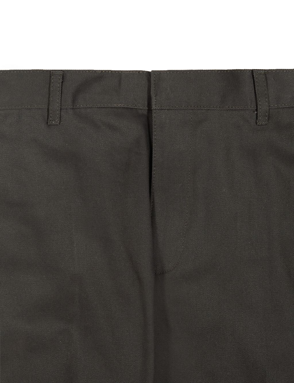 Boys' Pure Cotton Straight Leg Trousers 4 of 8