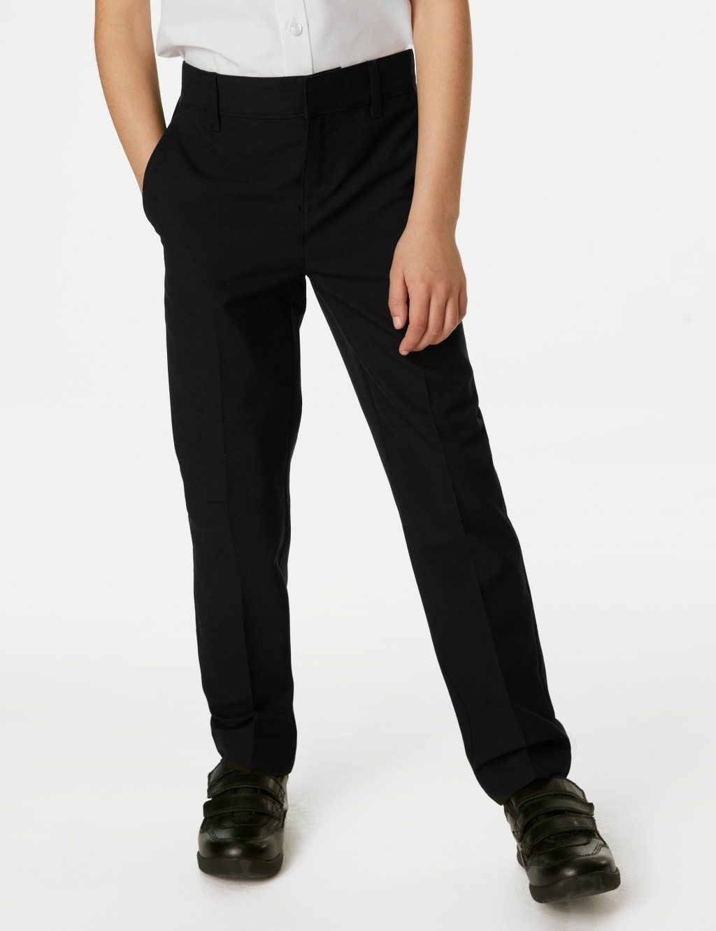 Boys' Regular Leg School Trousers (2-16 Yrs) | M&S Collection | M&S