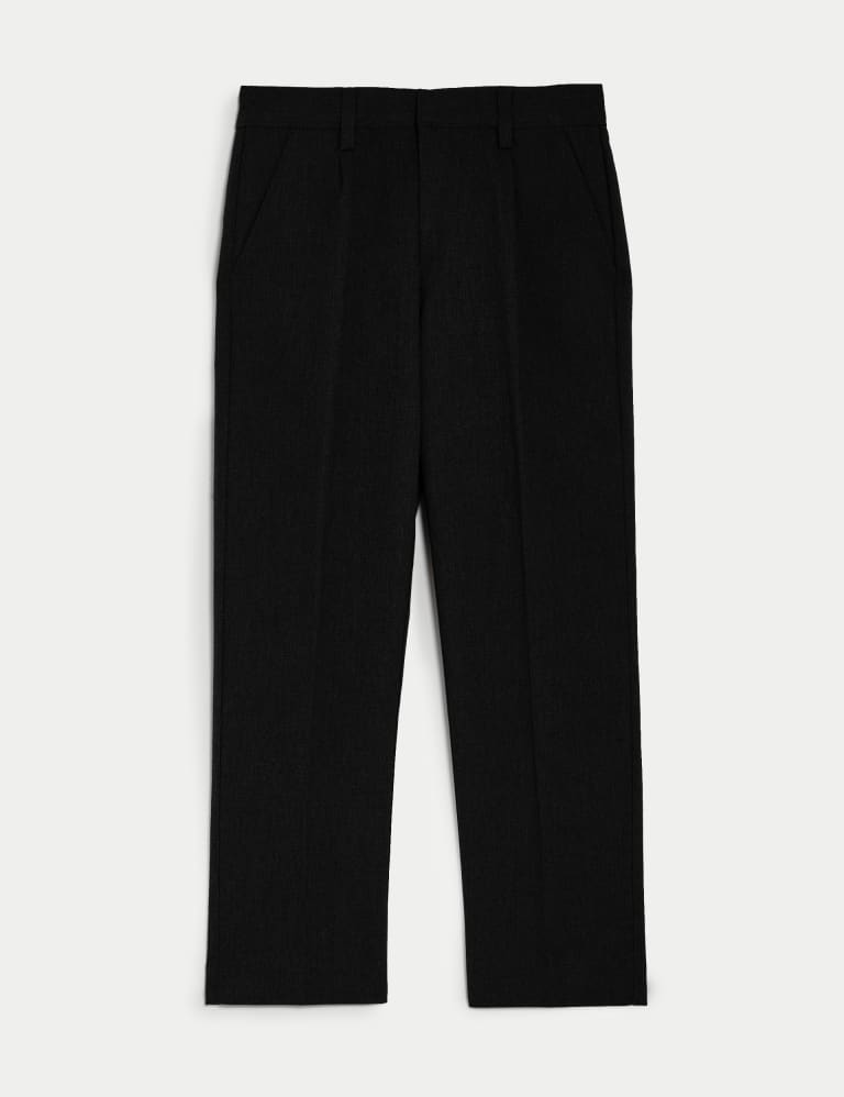 Boys' Regular Leg School Trousers (2-16 Yrs) 2 of 4