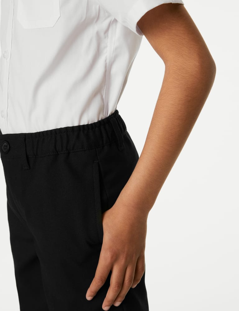 Boys Relaxed Stretch School Trousers 2 18 Yrs M S Collection