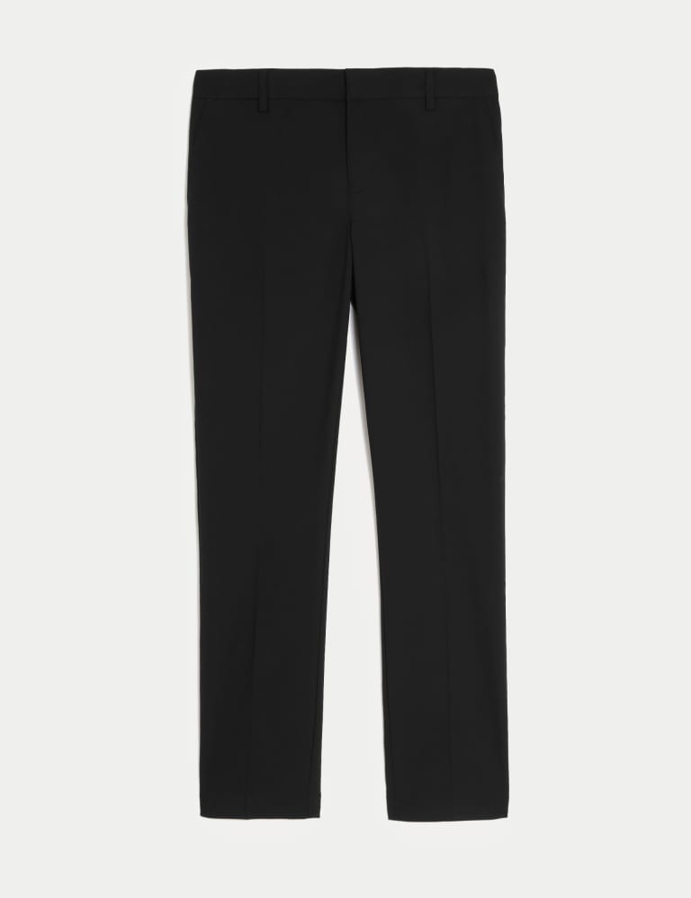 Boys' Skinny Leg Slim Waist School Trousers (2-18 Yrs) 2 of 5