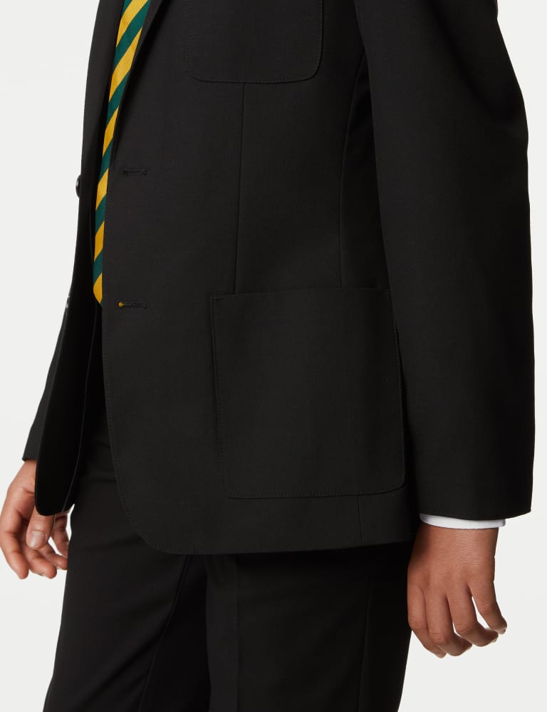 Boys' Slim Fit School Blazer (9-18 Yrs) 6 of 6