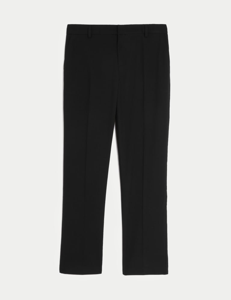 Boys Slim Leg Plus Waist School Trousers 2 18 Yrs M S