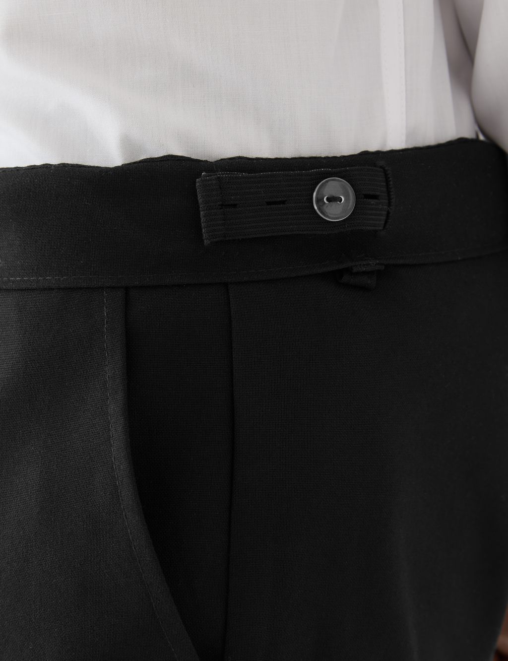 Boys' Slim Leg Slim Waist School Trousers (2-18 Yrs) | M&S Collection | M&S