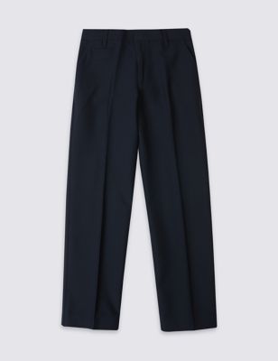 Boys' Slim Leg Trousers with Length Options Image 2 of 5