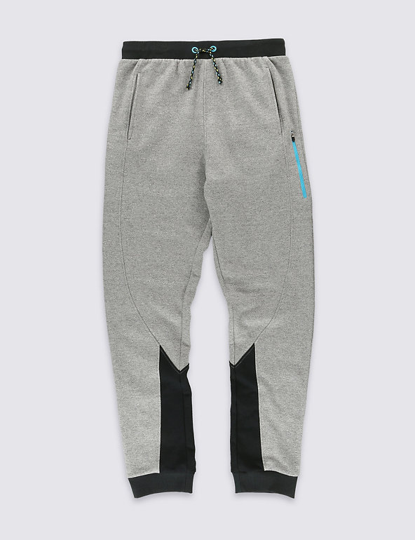 Boys’ Sports Panelled Joggers (5-16 Years) Image 1 of 2
