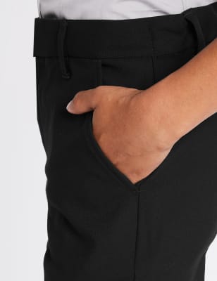 boys super skinny black trousers