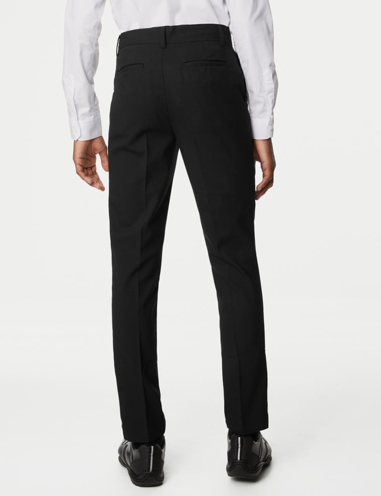 Super Skinny Black Suit Pants