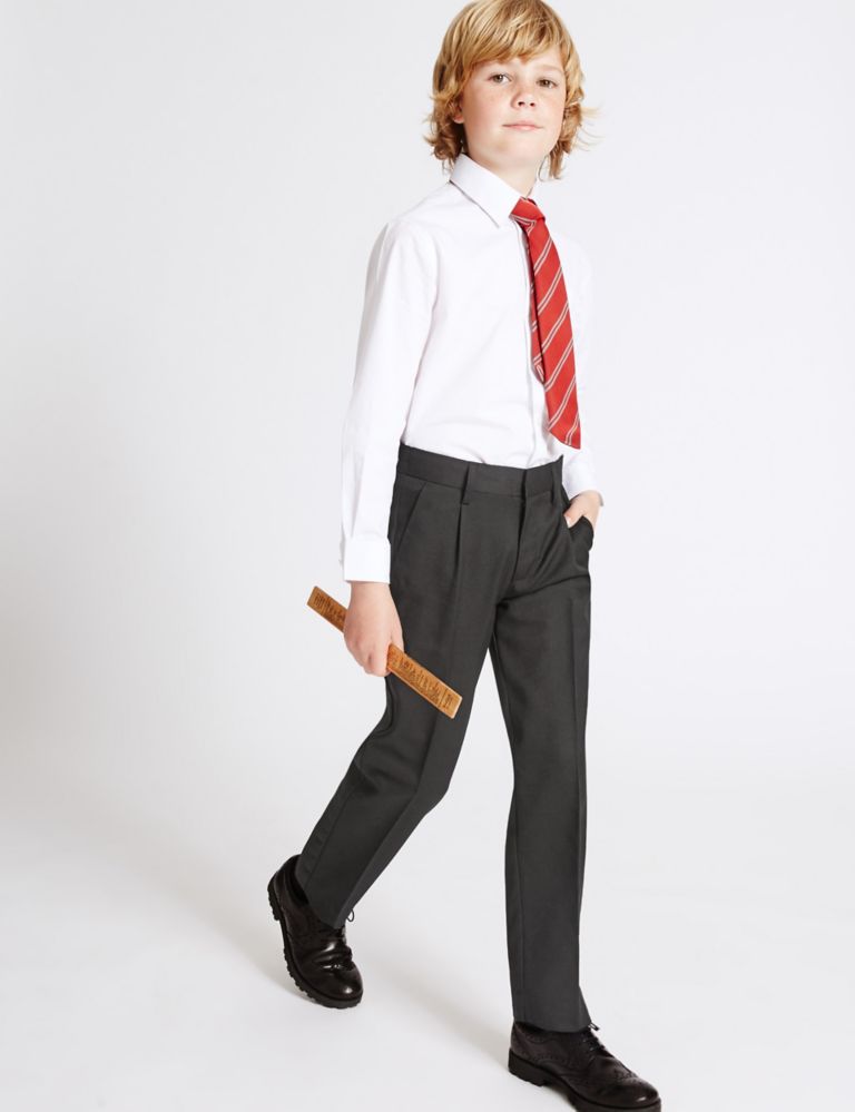 Boys' Wool Blend Trousers 1 of 5