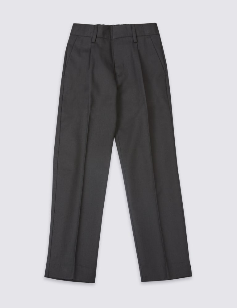 Boys Wool Blend Trousers M S
