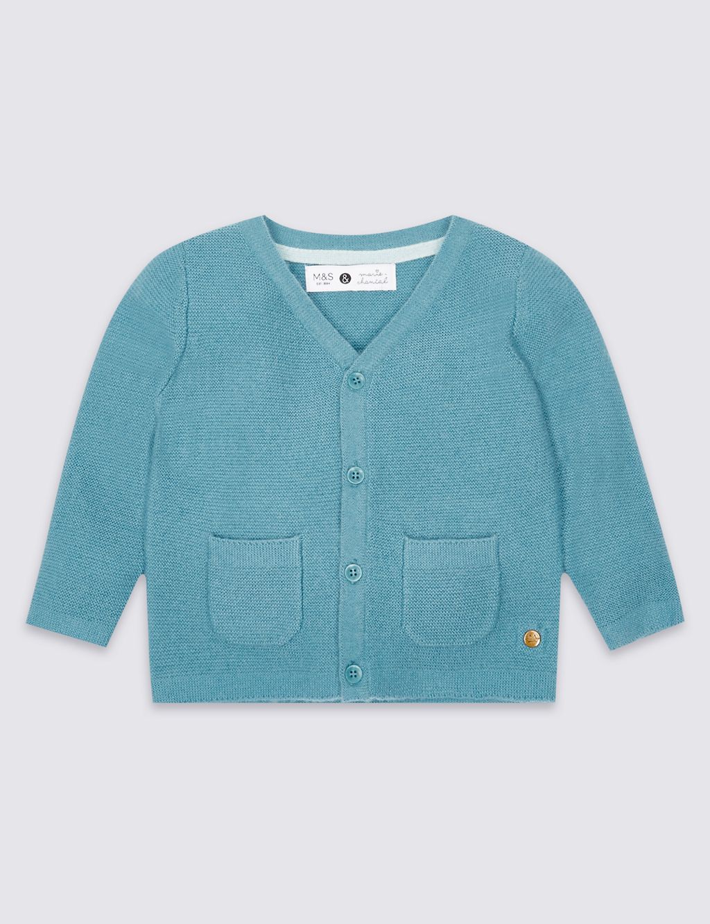 Boys Cardigan with Cashmere (3 Months - 5 Years) 1 of 5