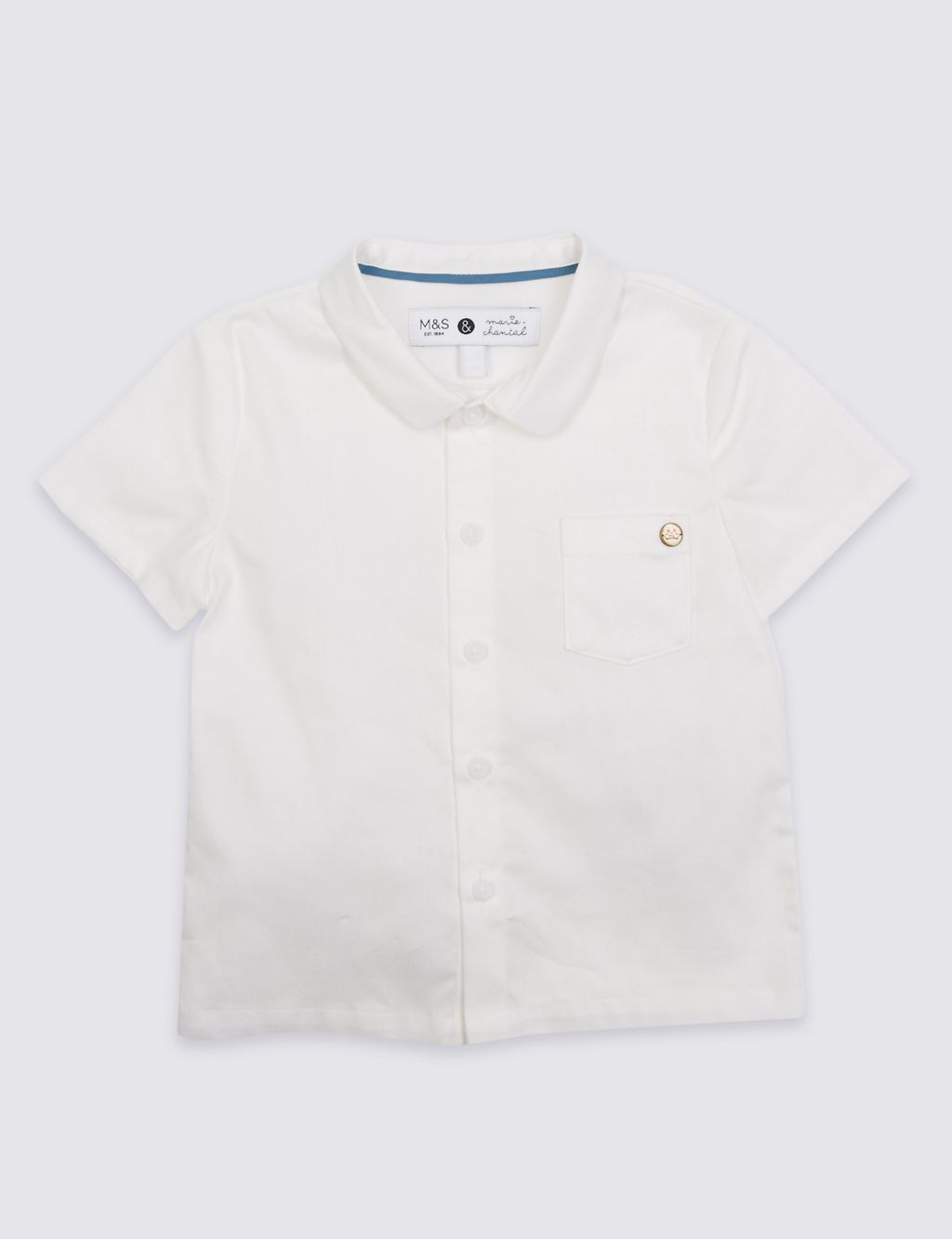 Boys Textured Woven Shirt (3 Months - 5 Years) 1 of 5