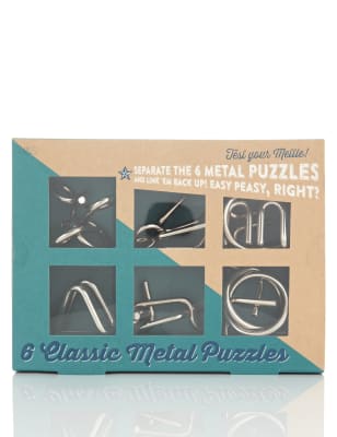 Brain Teaser Metal Puzzle M&S