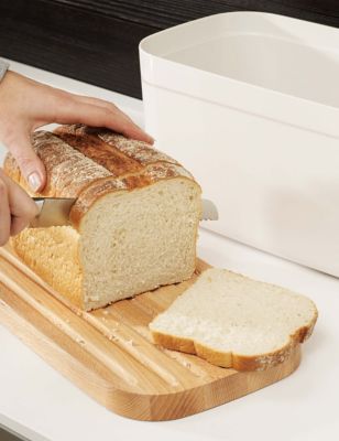 Bread Bin with Cutting Board Lid Image 2 of 5