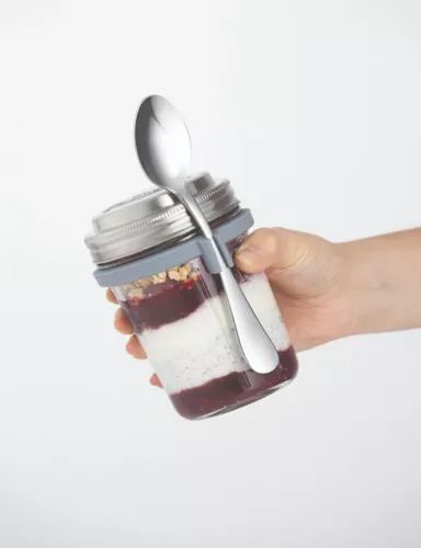 Breakfast Jar with Spoon 1 of 4