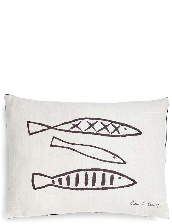 Breon Ocasey 3 Fish Cushion Image 1 of 2