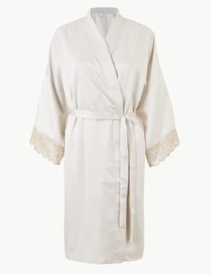 Marks and spencer white dressing outlet gown