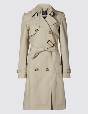 Bridget Belted Cotton Trench Image 2 of 7
