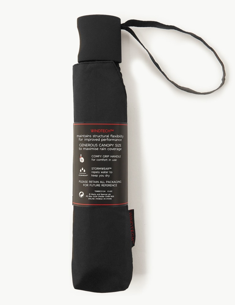 Compact Umbrella with Stormwear™ & FLEXIRIB™, M&S Collection