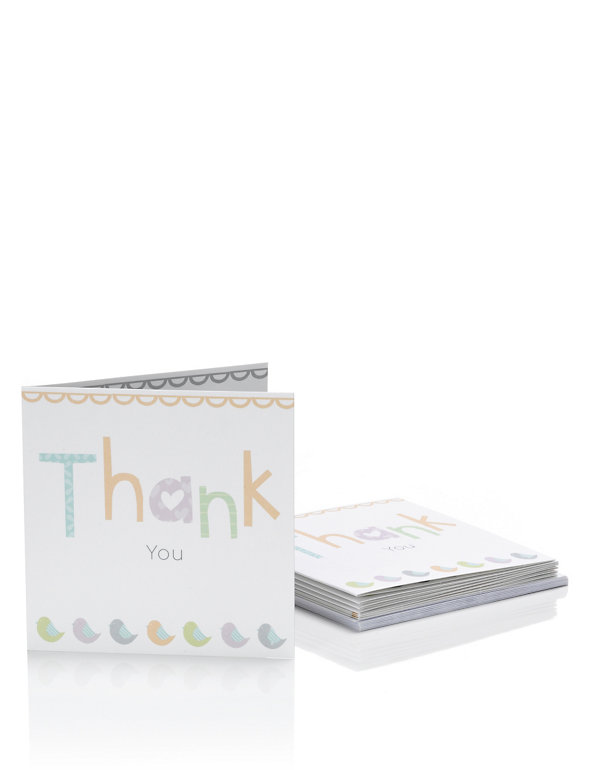 Bright Baby Thank You Multipack Cards Image 1 of 1