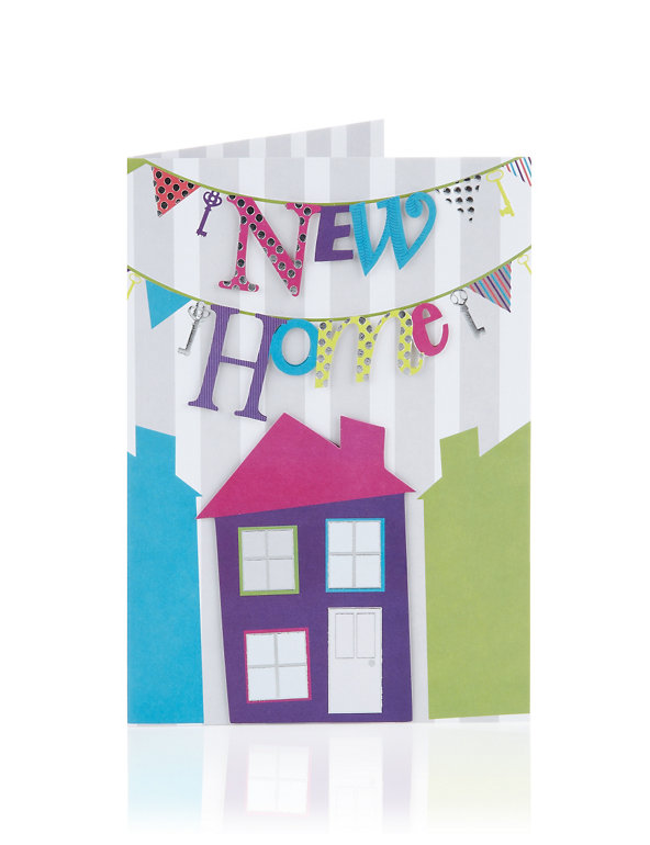 Bright New Home Greetings Card Image 1 of 2
