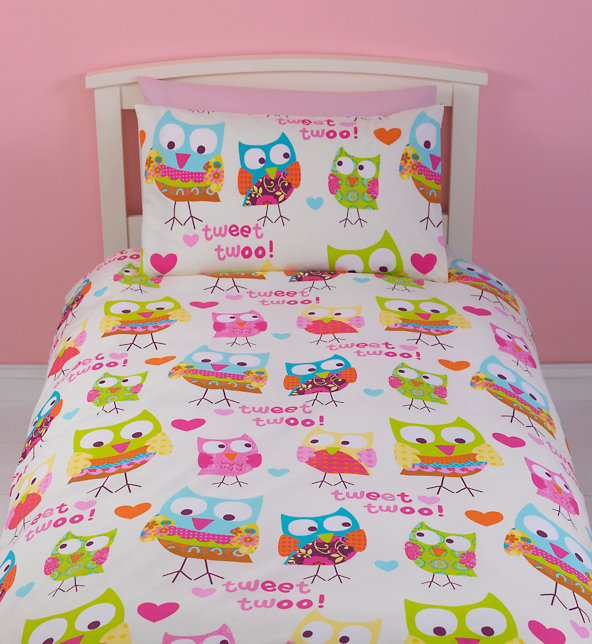 Bright Owl Bedding Set Image 1 of 2