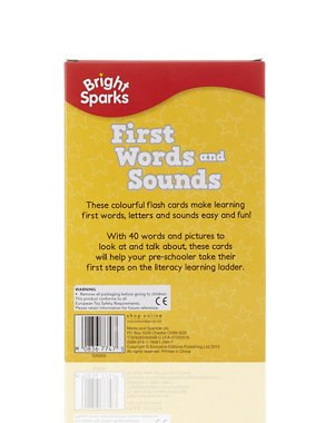 Bright Sparks First Words & Sounds Book Image 2 of 4