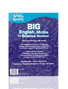 Bright Sparks Key Stage 2 Big English, Maths & Science Workbook Image 2 of 4