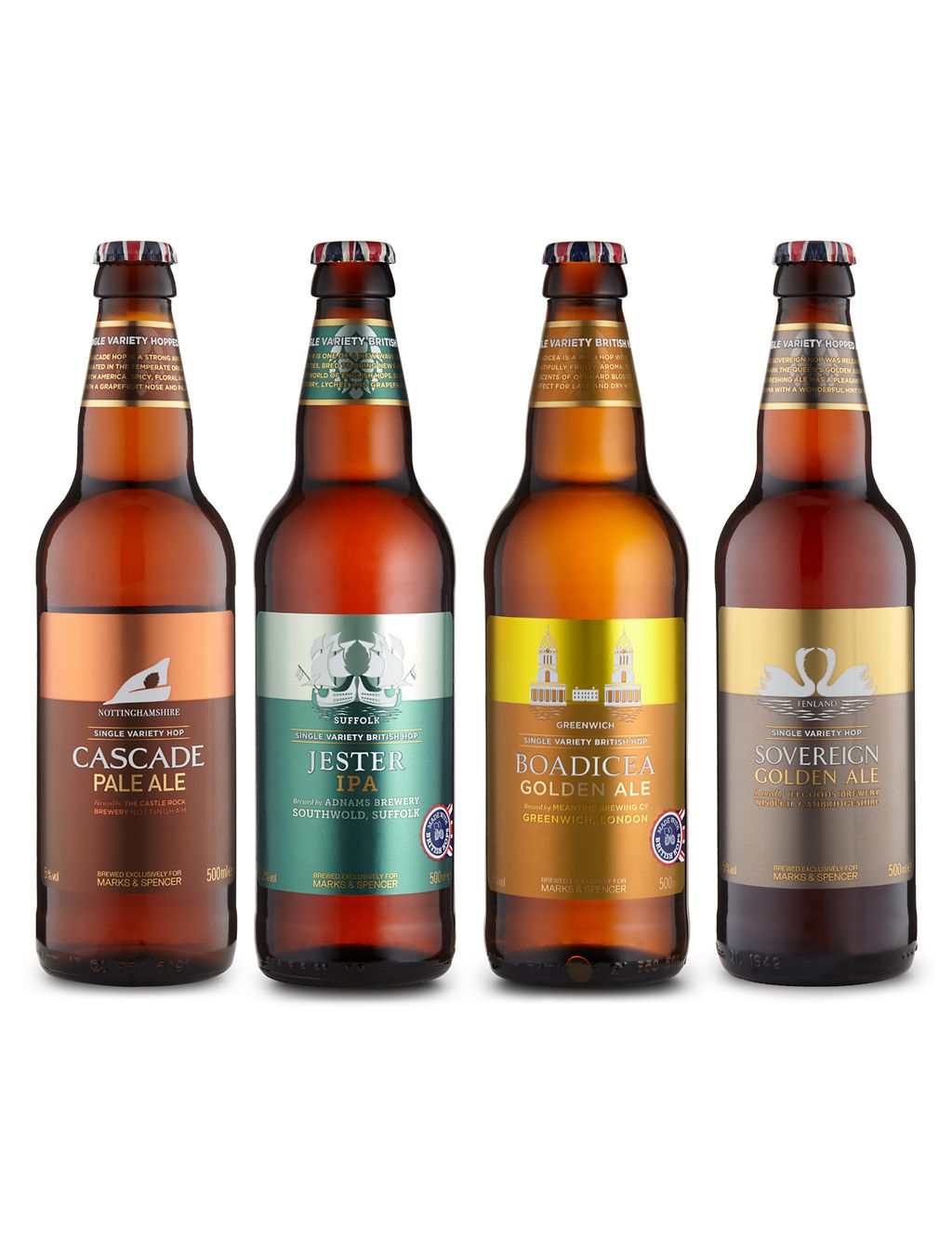 British Beers Made from British Single Hops - Case of 20 1 of 1