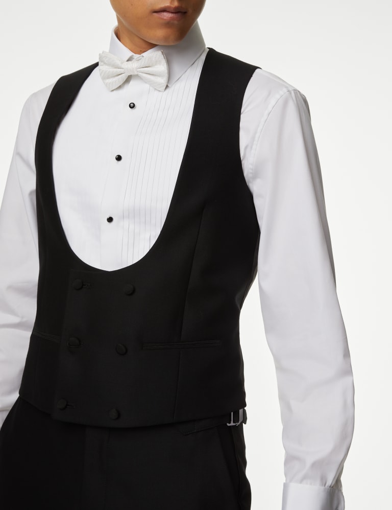 M&s on sale black waistcoat